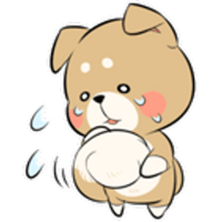 Cute Puppy #21 Sticker
