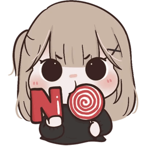 Cute Girl 11 Sticker