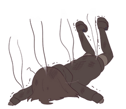 Menhera Burnt Sticker