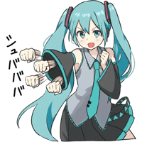 Hatsune Miku #3 Sticker