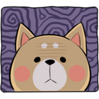 Cute Puppy #4 Sticker