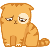 Peachy Cat #9 Sticker