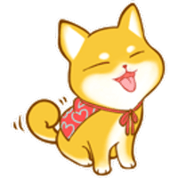 Cute Shiba #20 Sticker