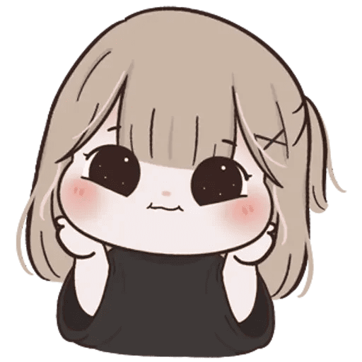 Cute Girl 15 Sticker