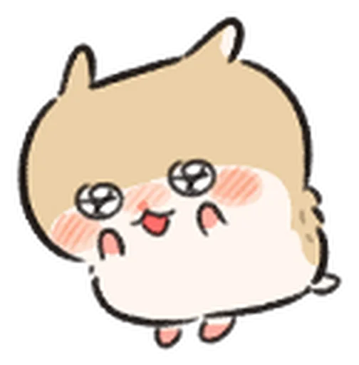 Kawaii Hamster Sticker