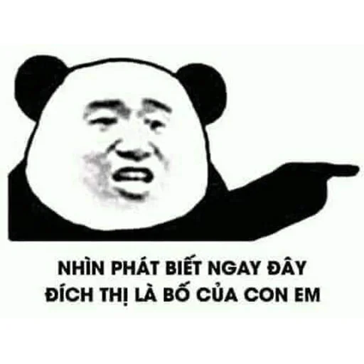 Chinese Panda Sticker