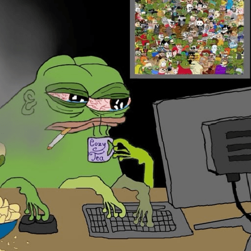 pepe the frog 10 Sticker