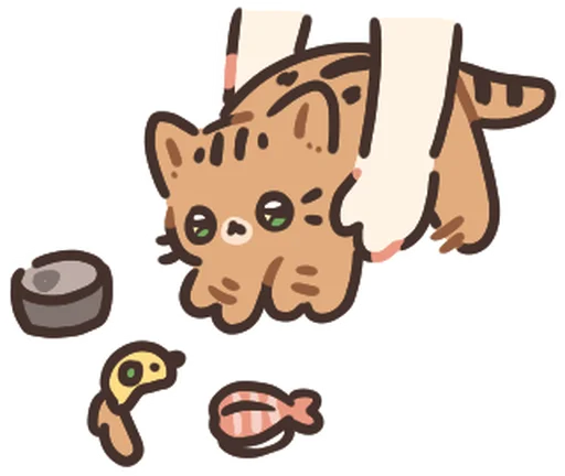 Ginger Cat Sticker