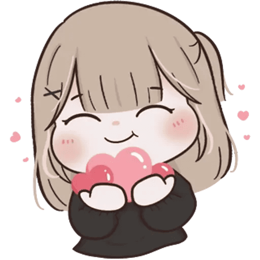 Cute Girl 9 Sticker